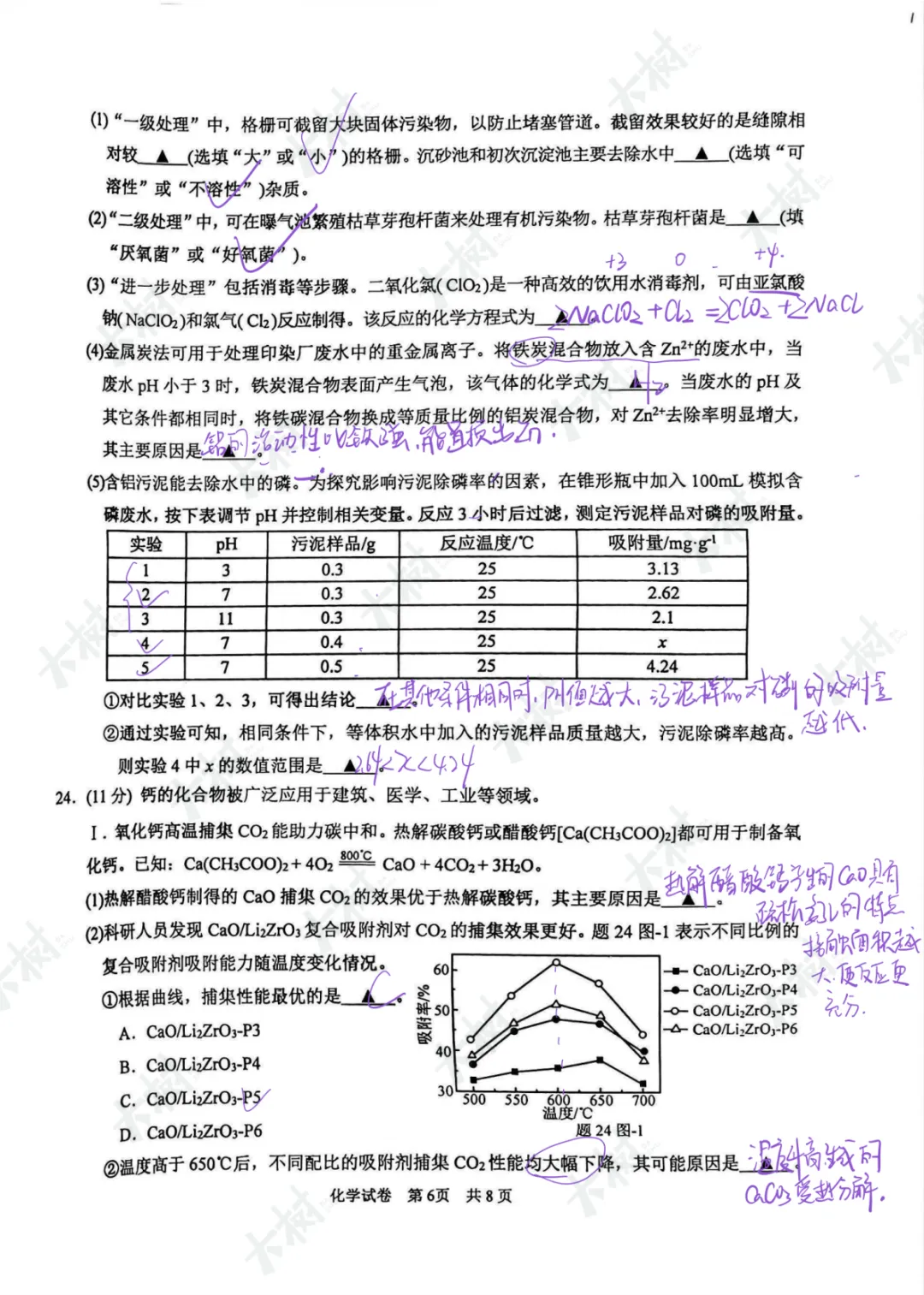 【25一模】新区一模化学试卷答案 第9张