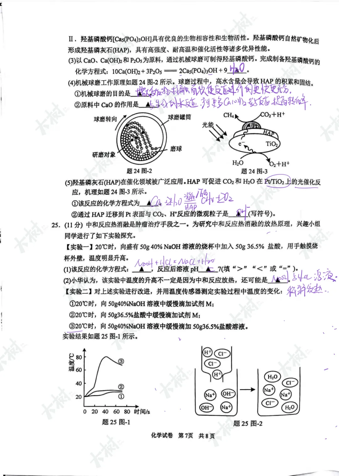 【25一模】新区一模化学试卷答案 第10张