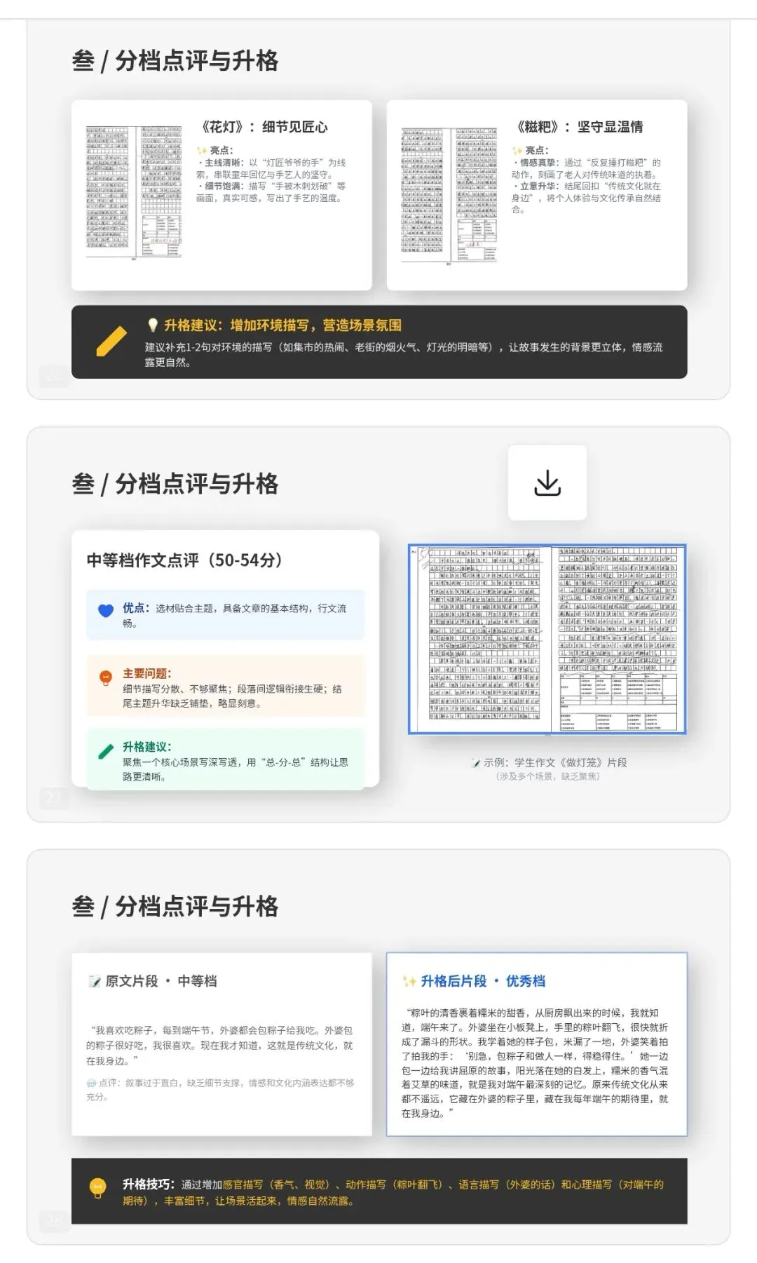 中考作文模拟题:传统文化,就在我身边(讲评课件) 第9张 中考作文模拟题:传统文化,就在我身边(讲评课件) 第9张