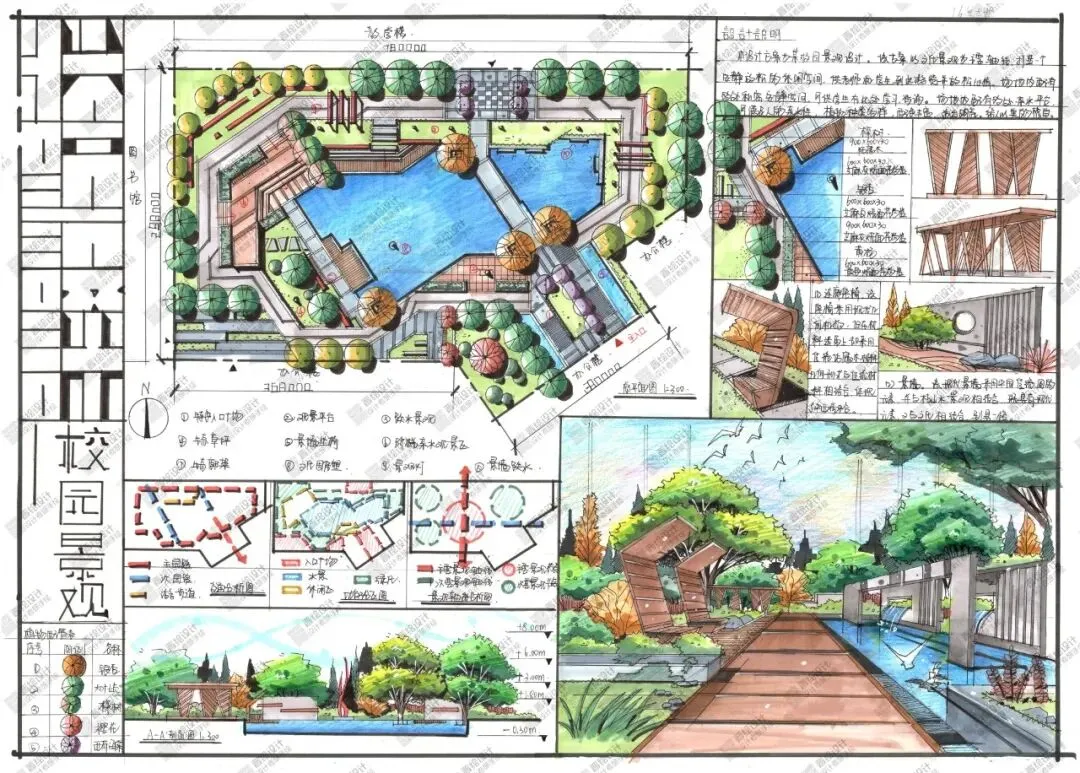 真题解密丨太原理工大学环艺景观方向近7年真题解析参考(2015年至2021年)内附高清图纸 第21张 真题解密丨太原理工大学环艺景观方向近7年真题解析参考(2015年至2021年)内附高清图纸 第21张