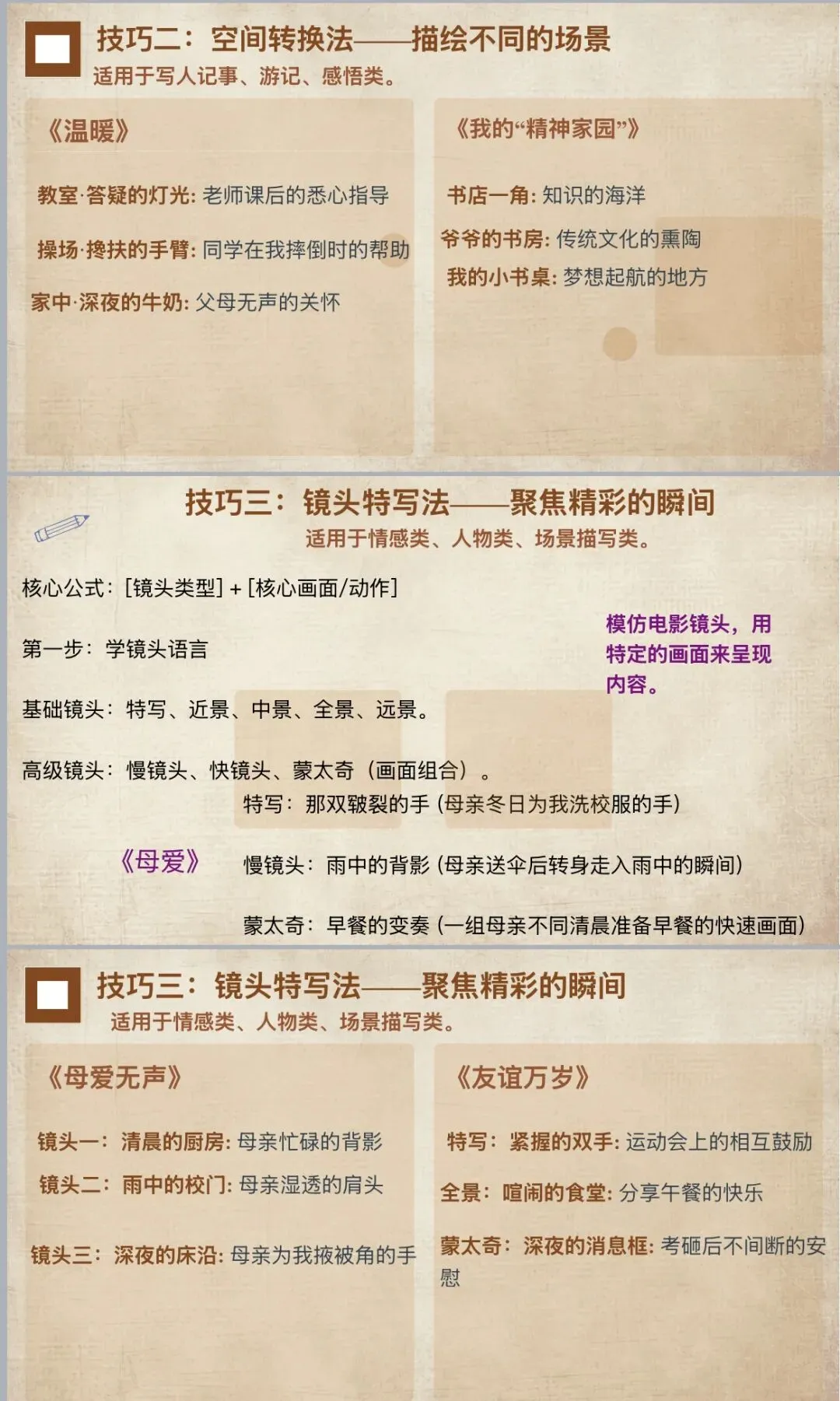 课件|2026年中考语文作文小标题结构专项训练 第4张