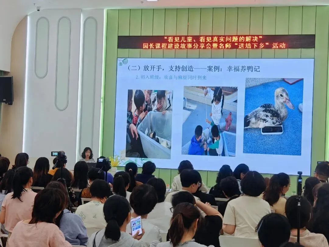 看见儿童遇真题  深耕课程启新思——同安区幼儿园“看见儿童,看见真实问题的解决”园长课程建设故事分享会暨名师“送培下乡”活动报道 第11张