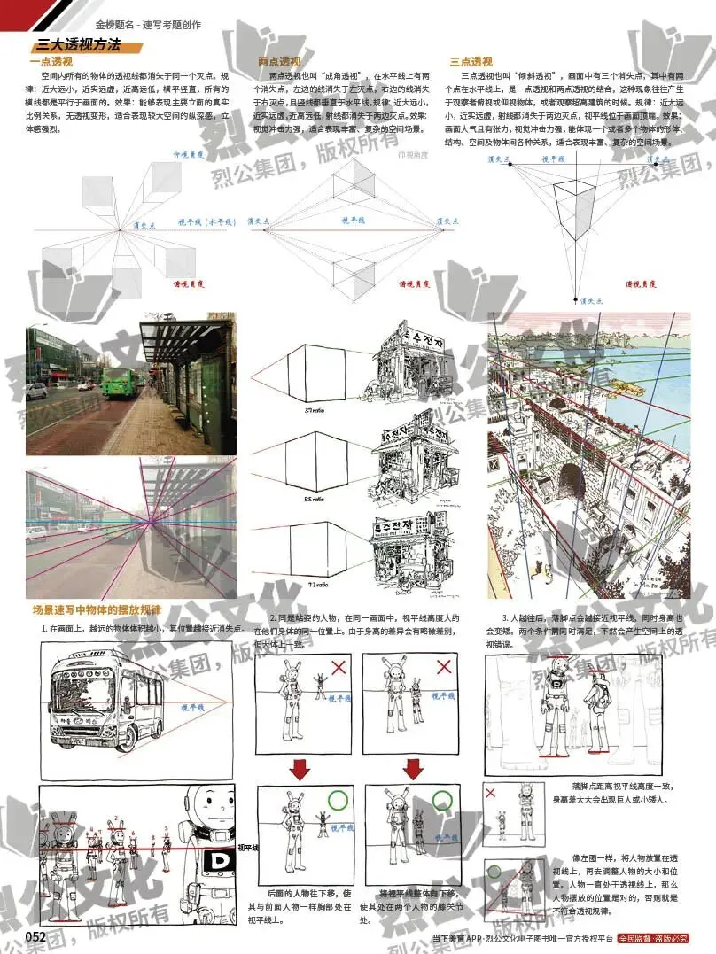 《金榜题名-速写考题创作》从考试题型出发,涵盖改革单人到多人场景、美术鉴赏二创、模板套题、一题多解、创意速写、真题与考月考 第74张