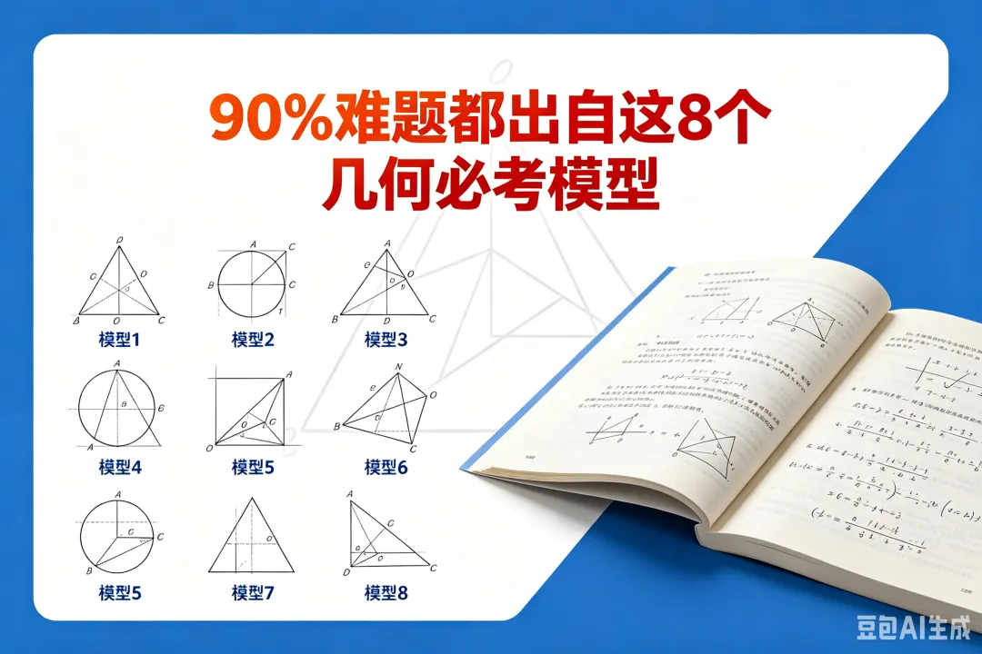 中考数学|90%难题都出自这8个几何必考模型-第1张图片-四季读书网
