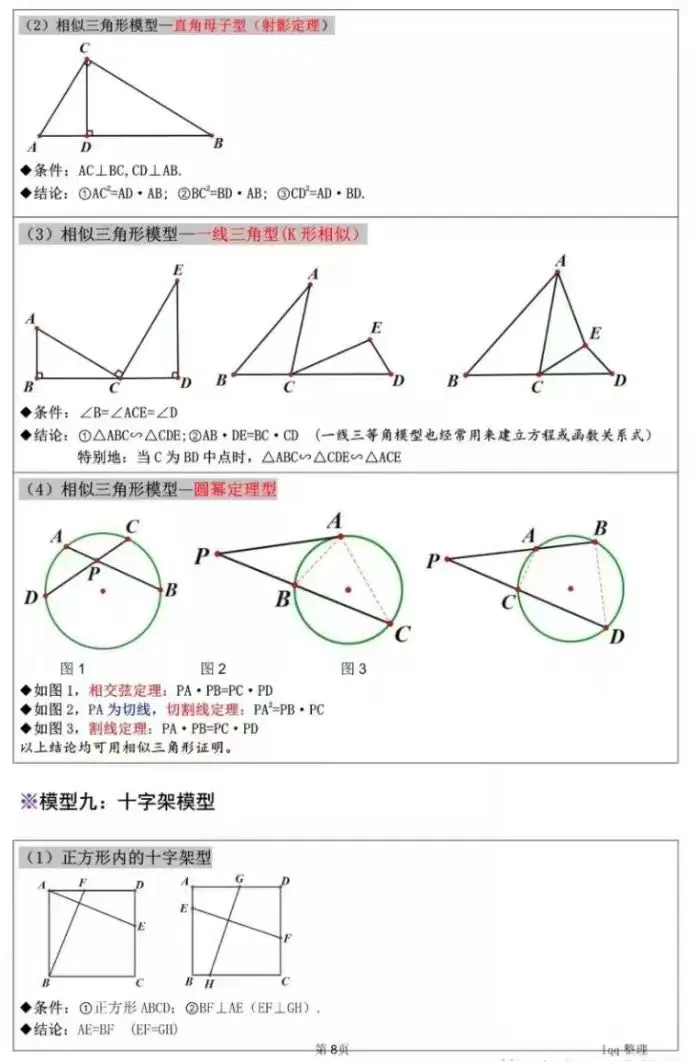 中考数学|90%难题都出自这8个几何必考模型-第4张图片-四季读书网