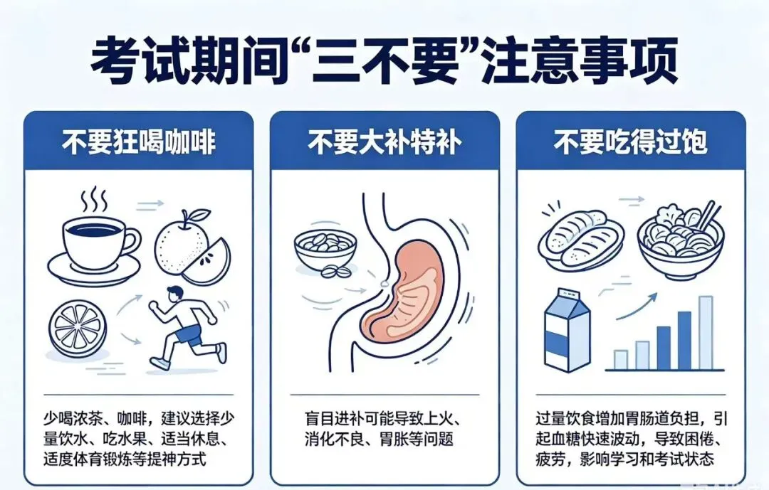 科学膳食助备考|中考、高考饮食温馨提示 第3张