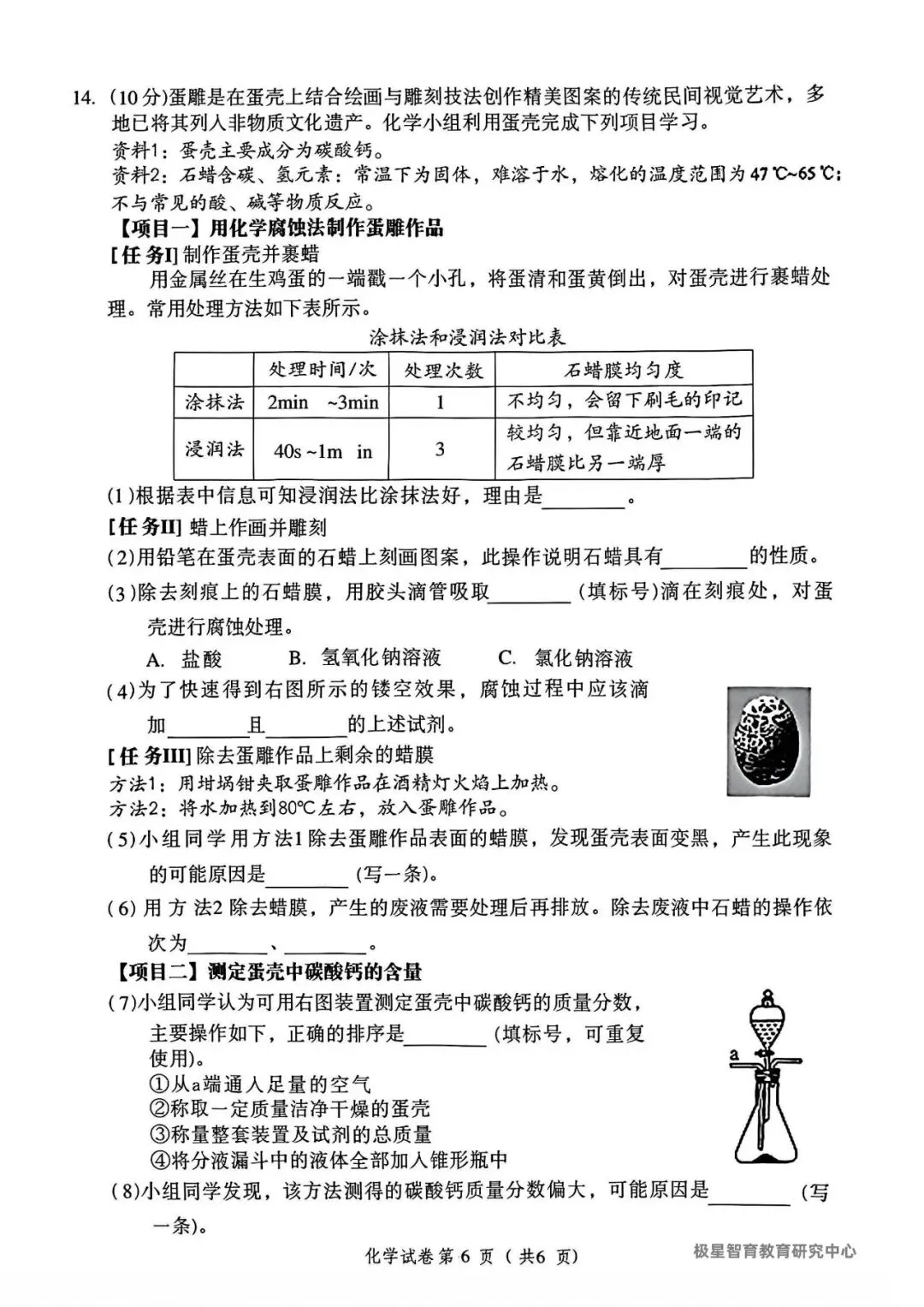 2026中考模拟辽宁大连市一模(化学) 第5张
