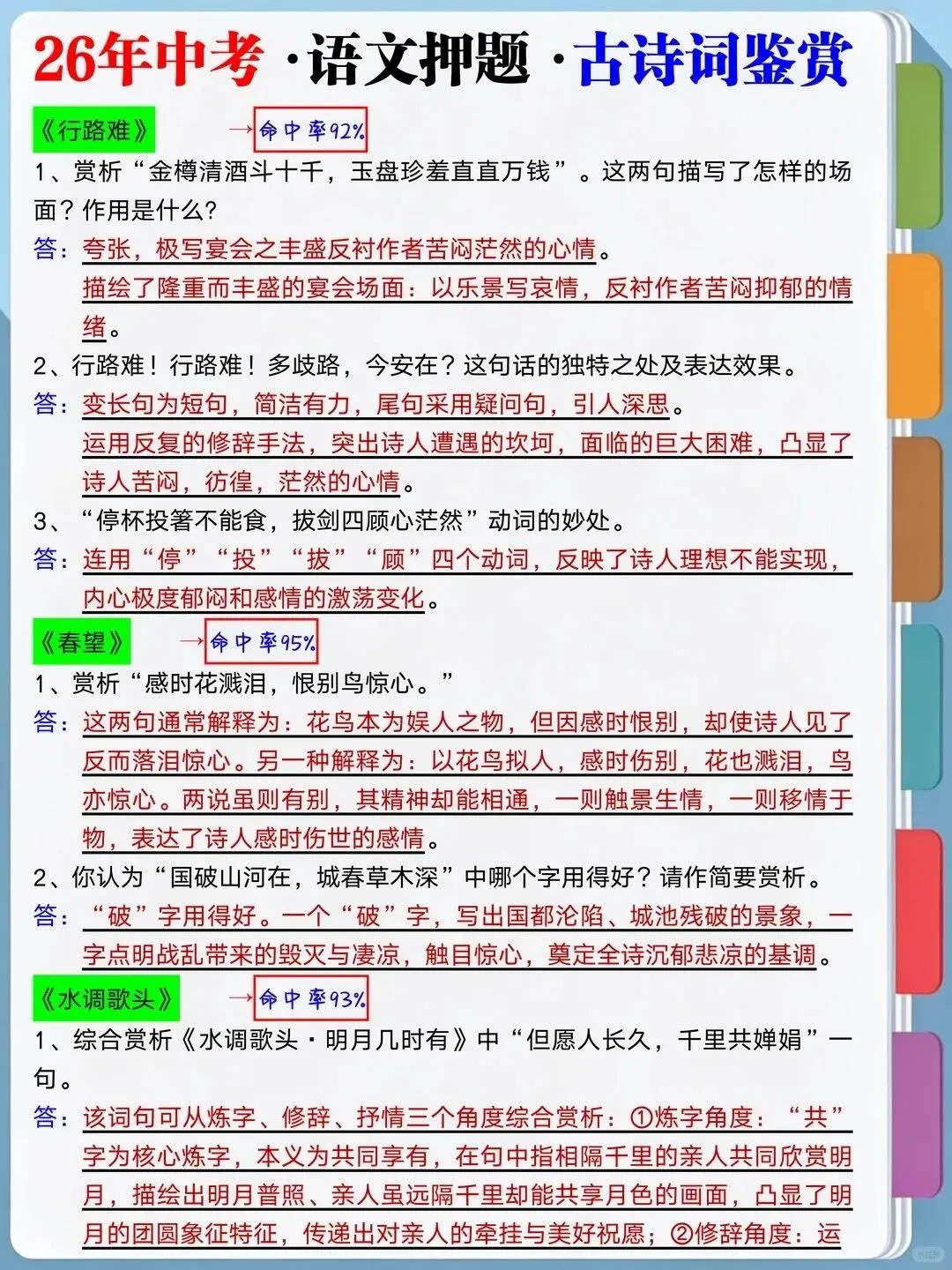 26中考:这是我见过最好的逆袭规划 第2张