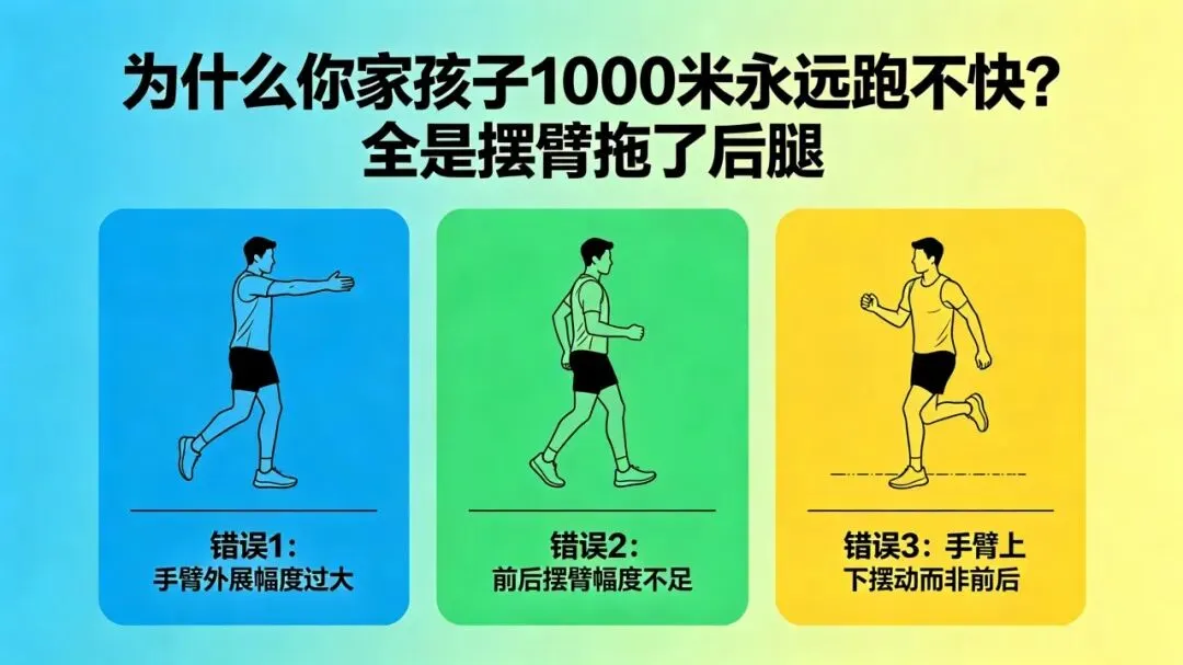 中考1000米从4′30″逆袭到3′40″,不用死练耐力,改对1个动作就够了! 第7张