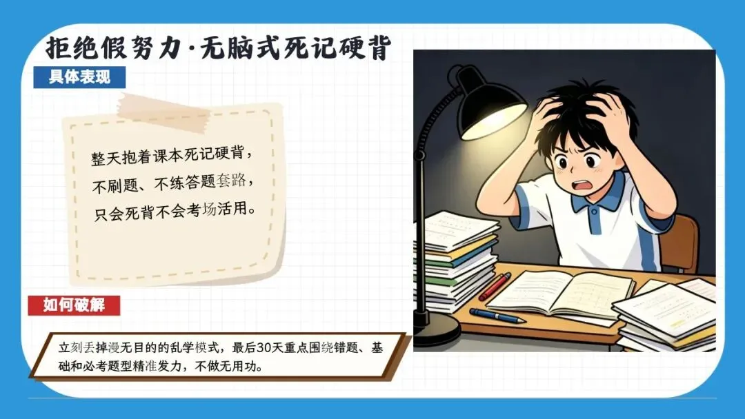初三九年级中考倒计时冲刺主题班会课件:决战30天,我们勇攀高峰! 第18张