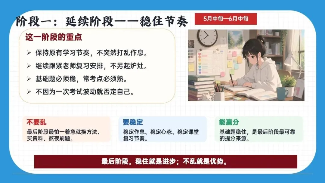 初三九年级中考倒计时冲刺主题班会课件:决战30天,我们勇攀高峰! 第20张