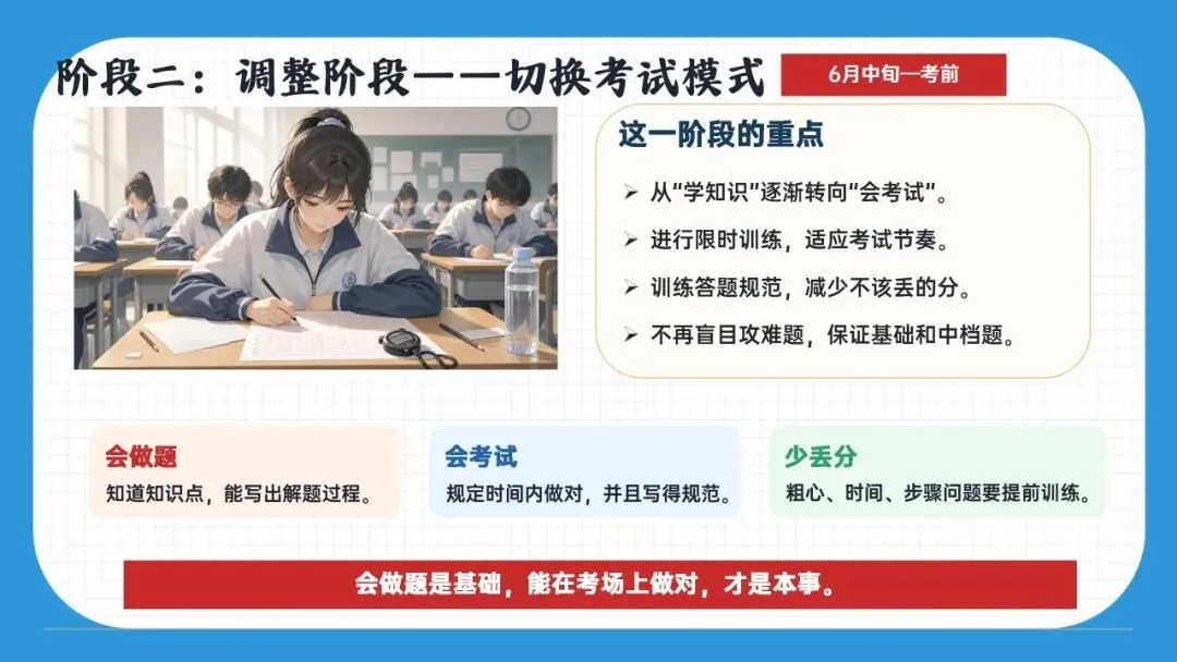初三九年级中考倒计时冲刺主题班会课件:决战30天,我们勇攀高峰! 第21张