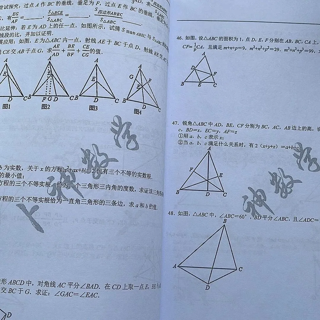 大师级命题水准卜神中考原创题526号 第68张