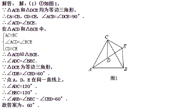 初中几何变换题型总结,真题解析 第21张