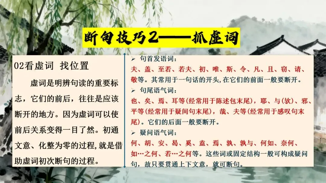中考文言文断绝复习这样讲太棒了 第15张