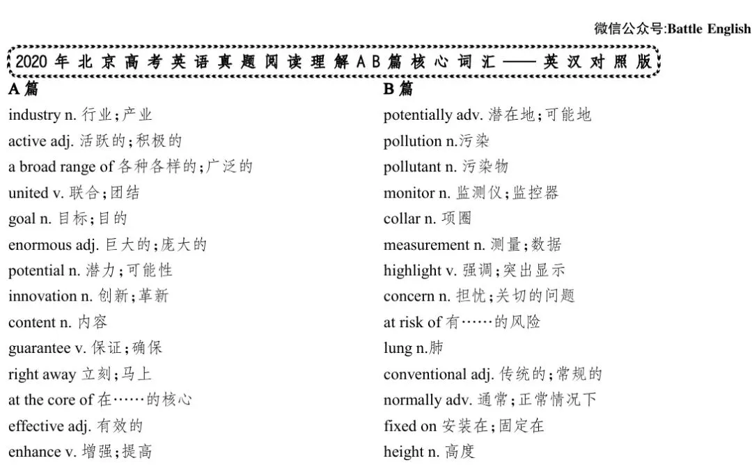 2025年北京高考英语真题完形填空熟词生义&一词多义汇总 第5张 2025年北京高考英语真题完形填空熟词生义&一词多义汇总 第5张