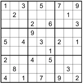 数独竞赛真题-标准数独:2026瑞士WSC资格赛第1~6题 第9张