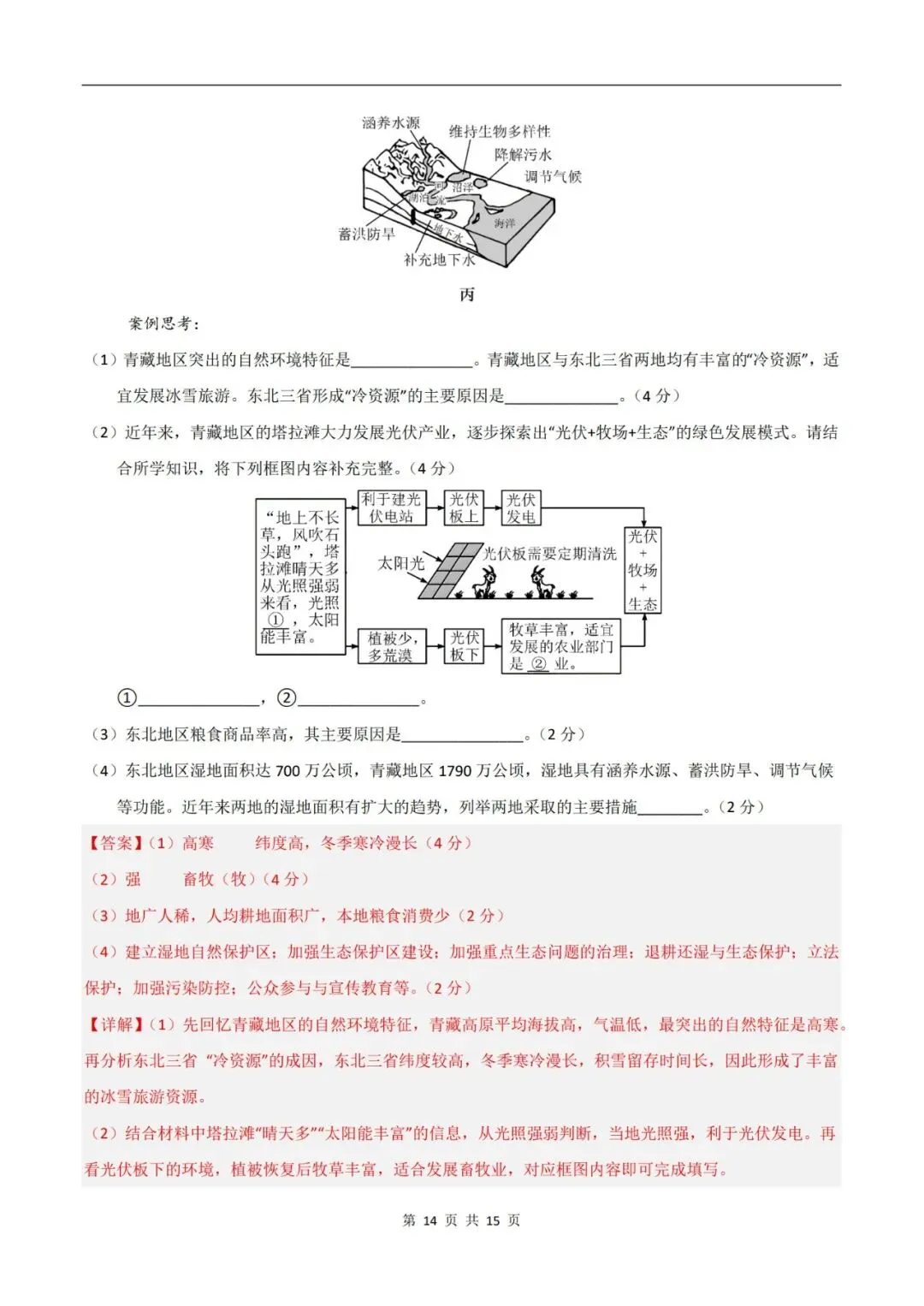 2026年中考地理临考冲刺卷(全国通用版)(原卷版+解析版),电子版可打印,建议收藏,打印吃透! 第27张 2026年中考地理临考冲刺卷(全国通用版)(原卷版+解析版),电子版可打印,建议收藏,打印吃透! 第27张