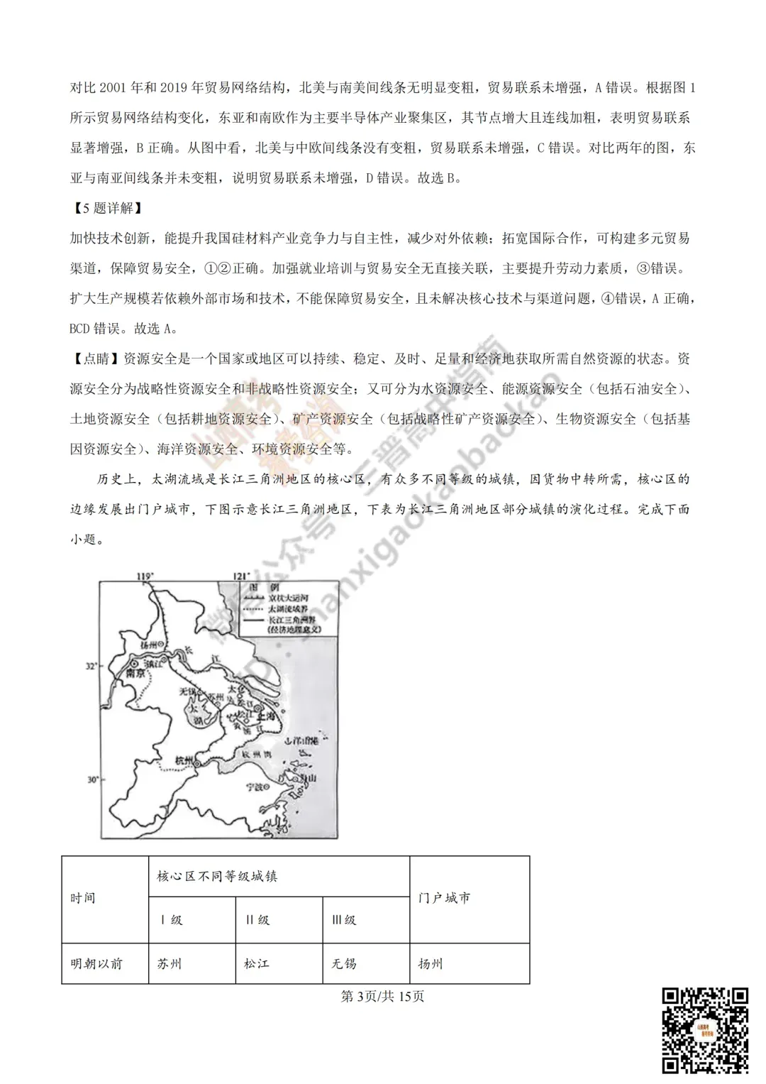 2025年山西高考真题全科试题与答案!附送高清打印版 第236张
