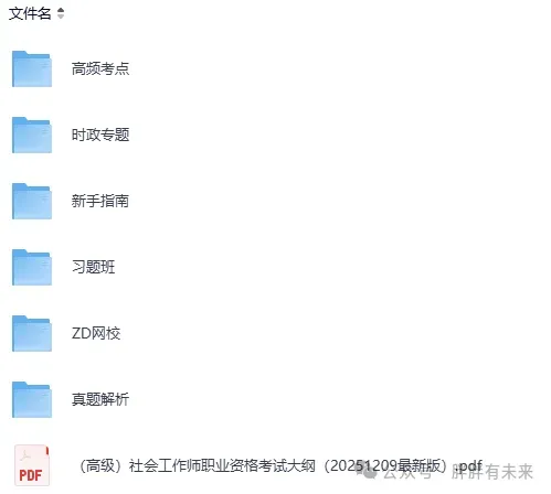 【社工真题】2015-2025年社工(初级+中级)社会工作者考试历年和答案解析 第5张