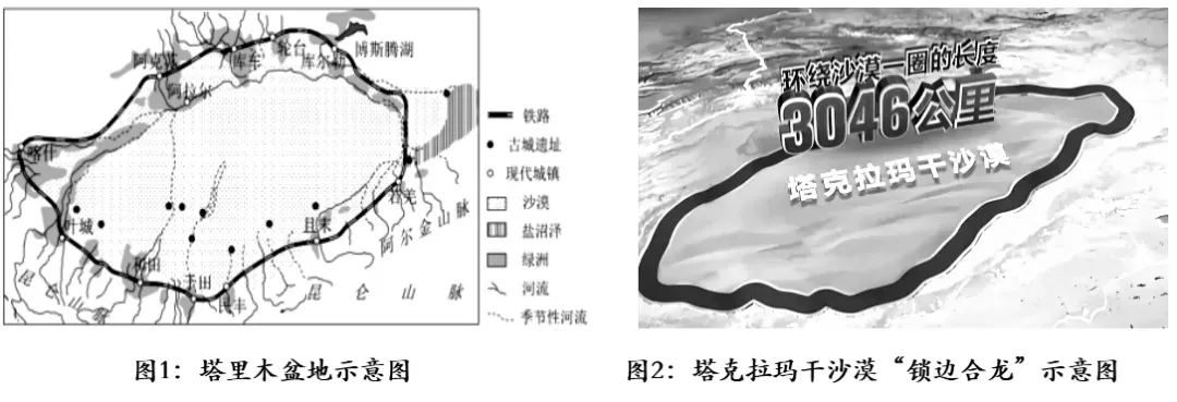 2026年中考地理热点梳理(3)—塔克拉玛干沙漠“锁边合龙” 第1张
