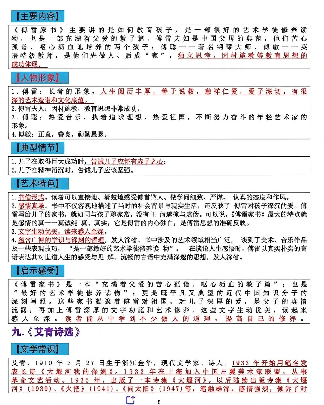 中考必考的12部名著知识点 第6张