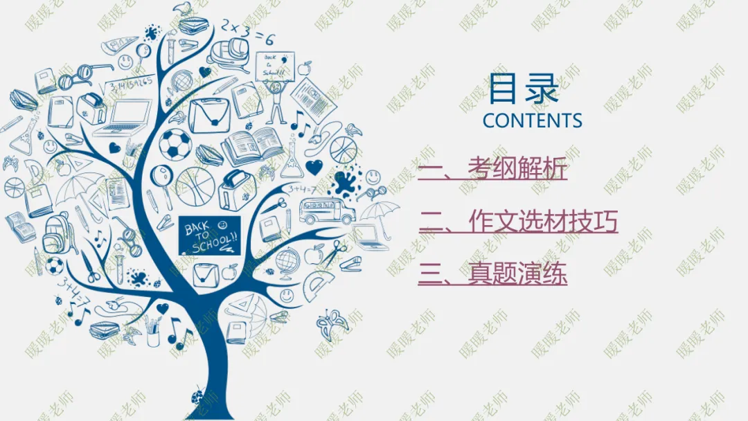 中考复习——记叙文写作——选材 课件44页 第1张