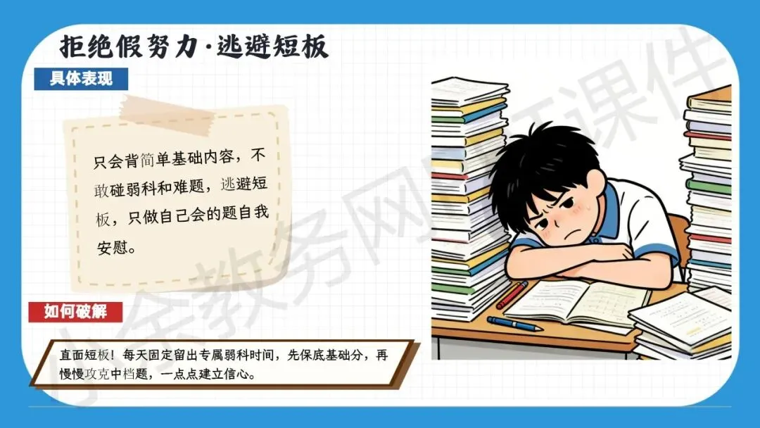 初中九年级(初三)中考冲刺动员主题班会《决战 30 天,我们勇攀高峰》PPT 课件+发言稿 第19张