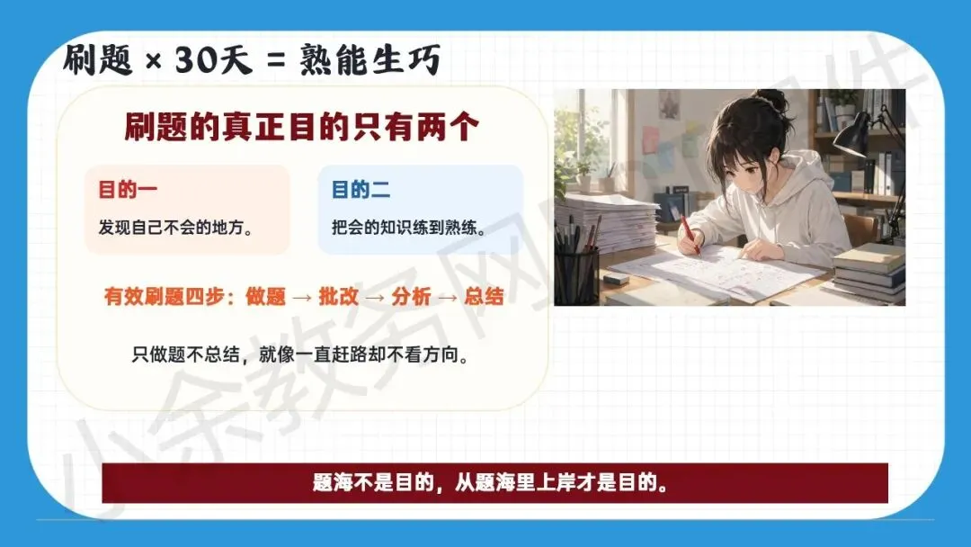 初中九年级(初三)中考冲刺动员主题班会《决战 30 天,我们勇攀高峰》PPT 课件+发言稿 第29张