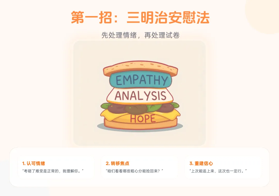 家教故事会 | 中考在即,适应性考试失利,孩子心态崩了,家长怎么做才是不添乱、真帮娃? 第10张