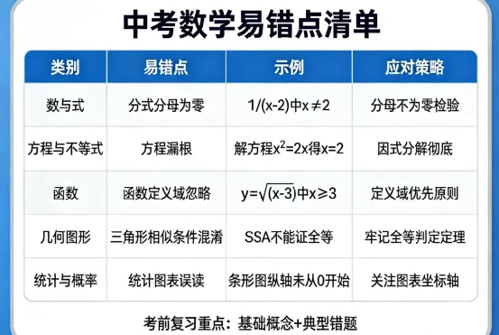 中考数学精准提分指南:最后冲刺!这些方法让你多拿30分! 第5张
