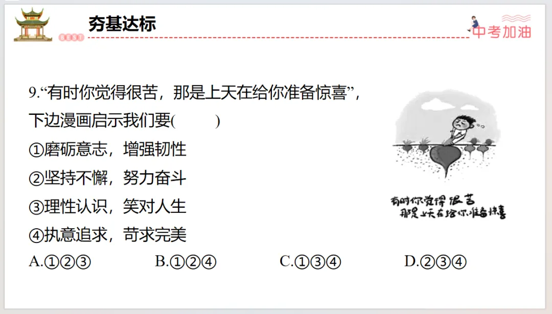 聚焦中考|专题一 认识自我,健康成长 第55张