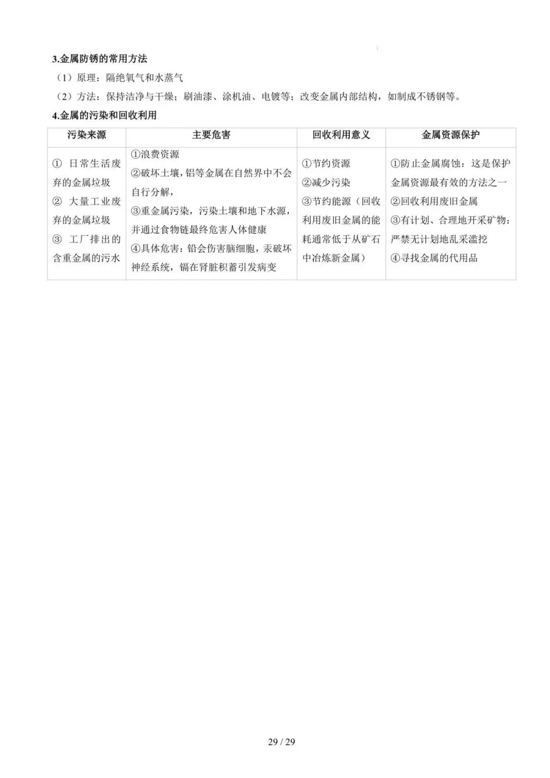 中考科学冲刺——化学知识大盘点,中考生的复习加油包 第29张