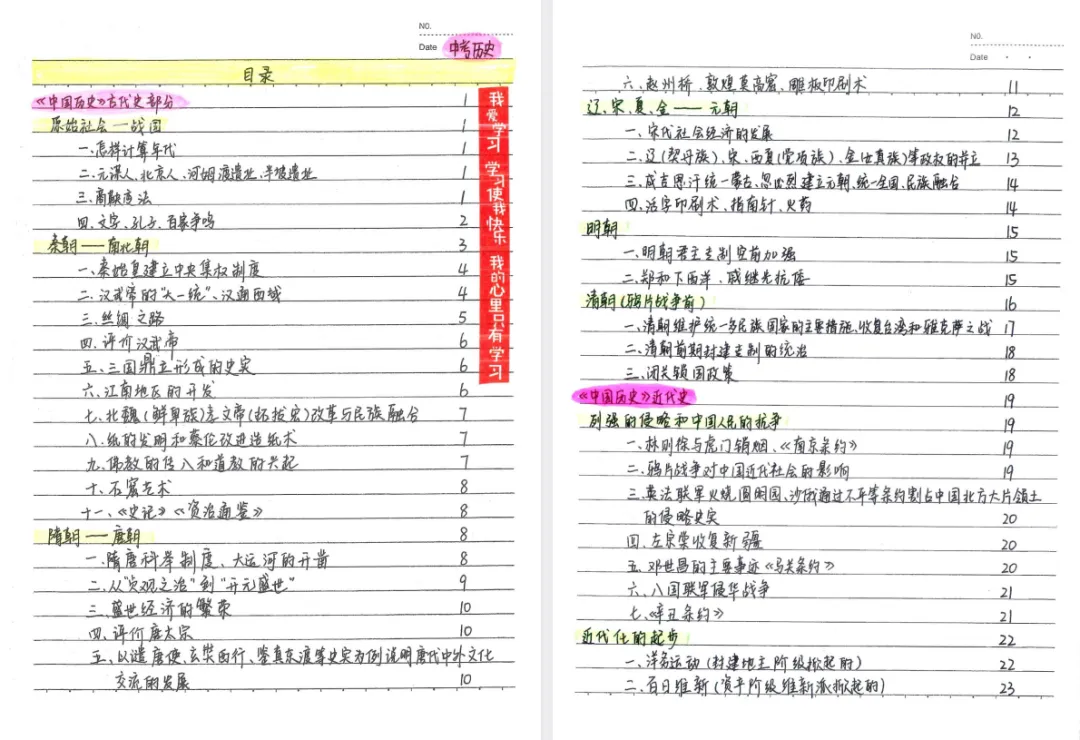 中考九科状元笔记【免费领取】 第8张