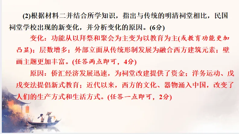 中考历史·冲刺课件【以情承文脉:《给阿嬷的情书》与广东文化考点复习】 第14张