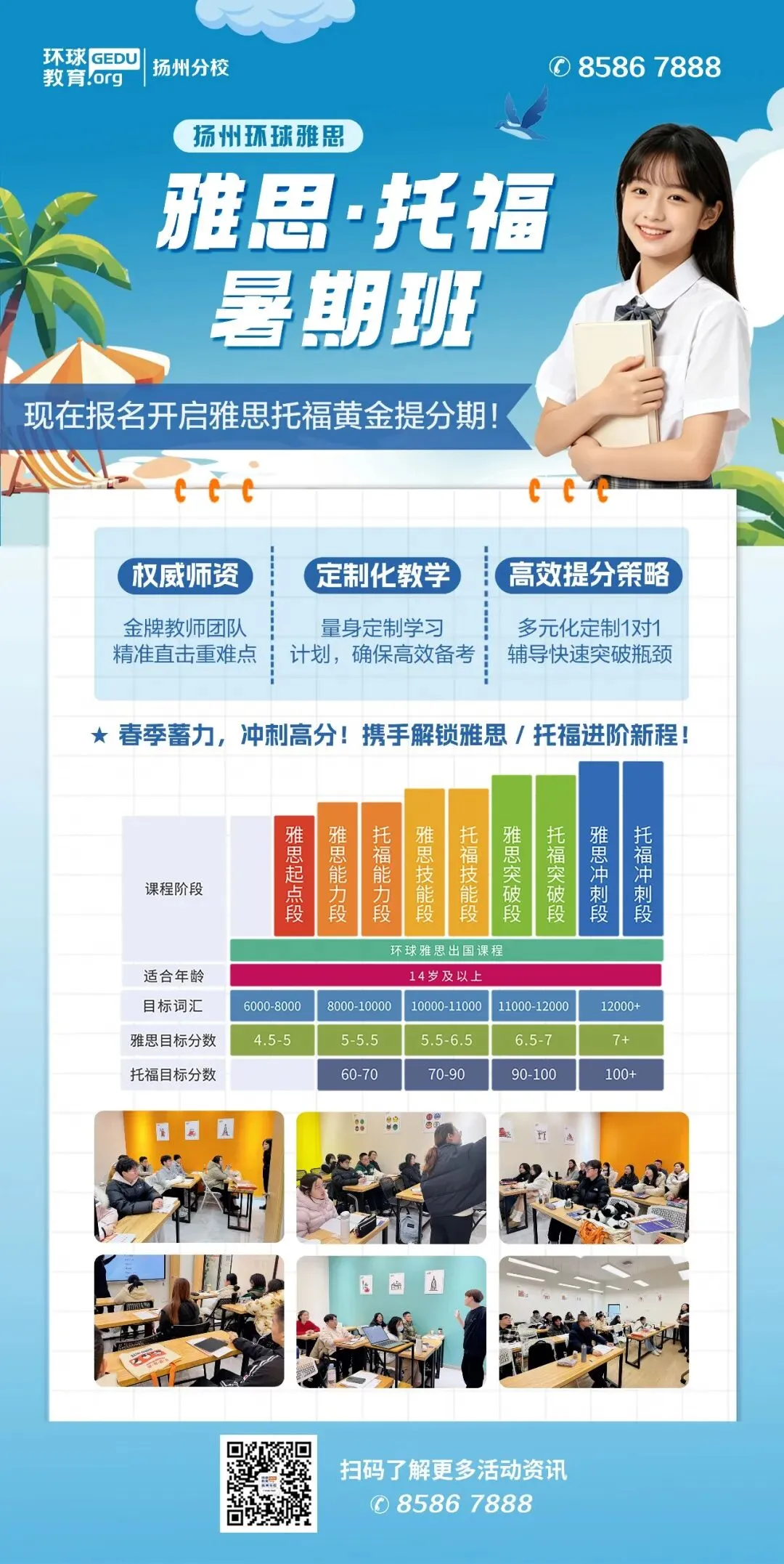 中考后4大升学路径,雅思已成 “隐形刚需”,环球雅思暑假班提分一“夏”! 第13张