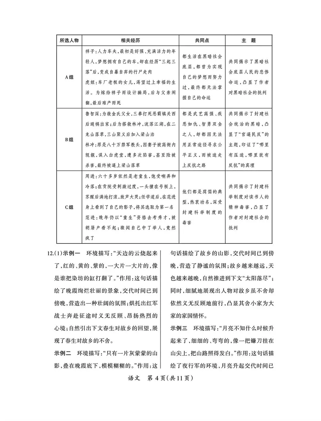 2026年九年级模拟测试(5月末) 第26张