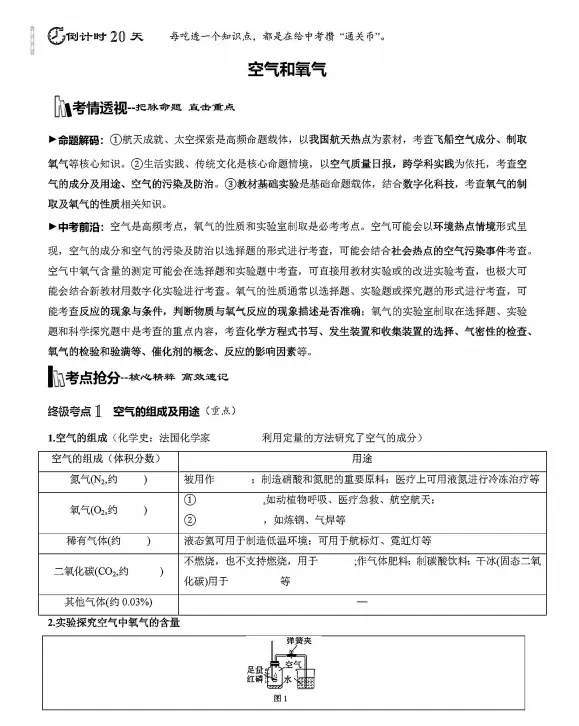 中考倒计时:2026年中考“化学”考前最后20天冲刺复习攻略,考情分析、考点抢分、真题精、析终极预测全面攻克,可下载打印! 第4张