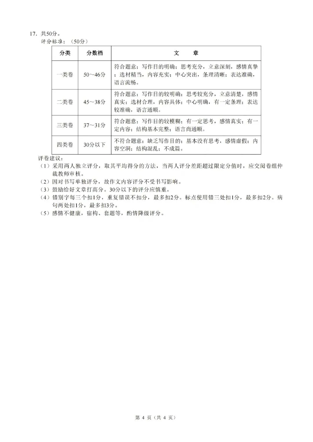 中考二模卷 | 县域教研联盟2026年中考二模 第32张