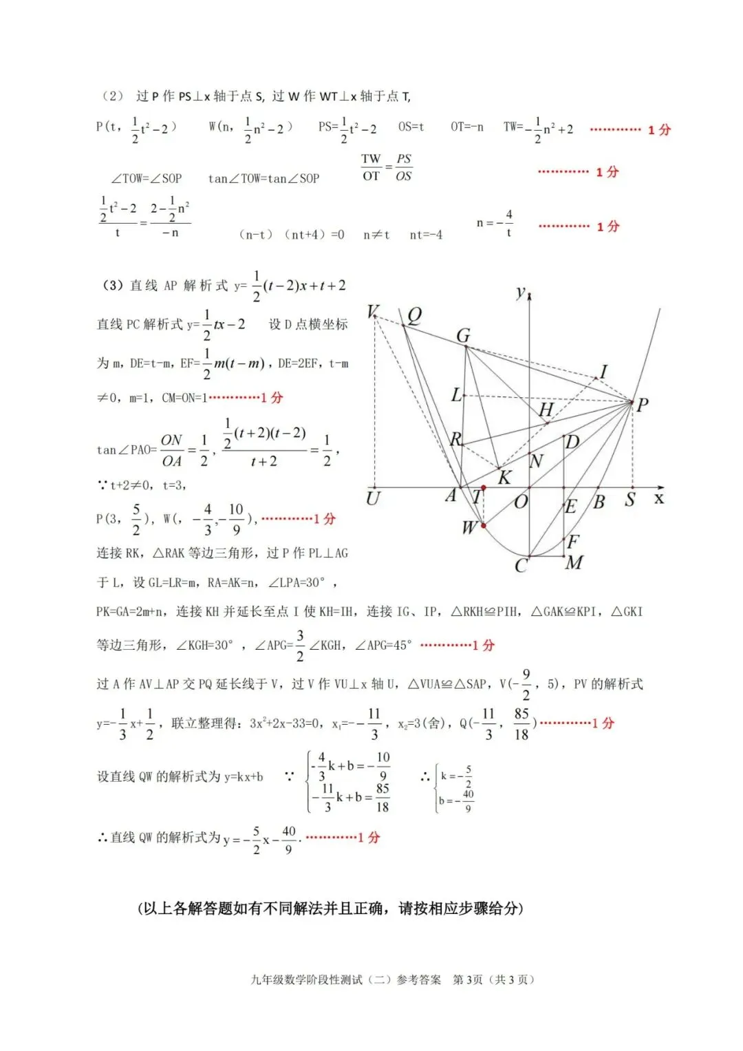 【分享】2026阿城区数学二模试卷及答案 第12张