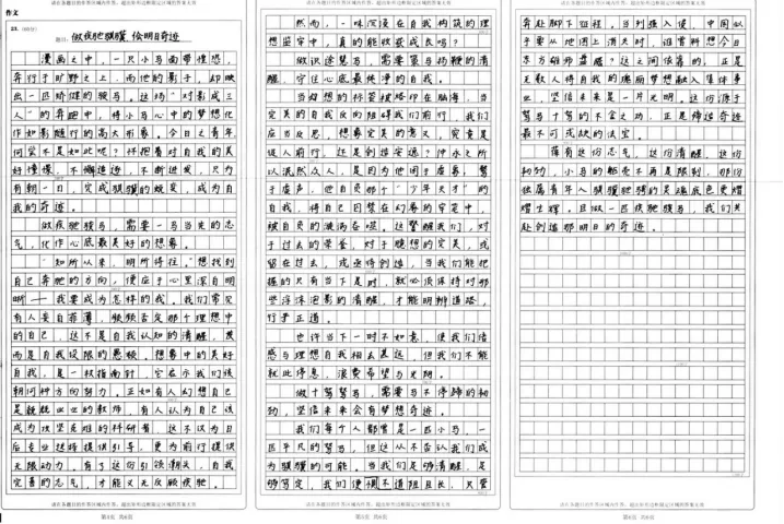 高三模拟考试作文讲评 第2张