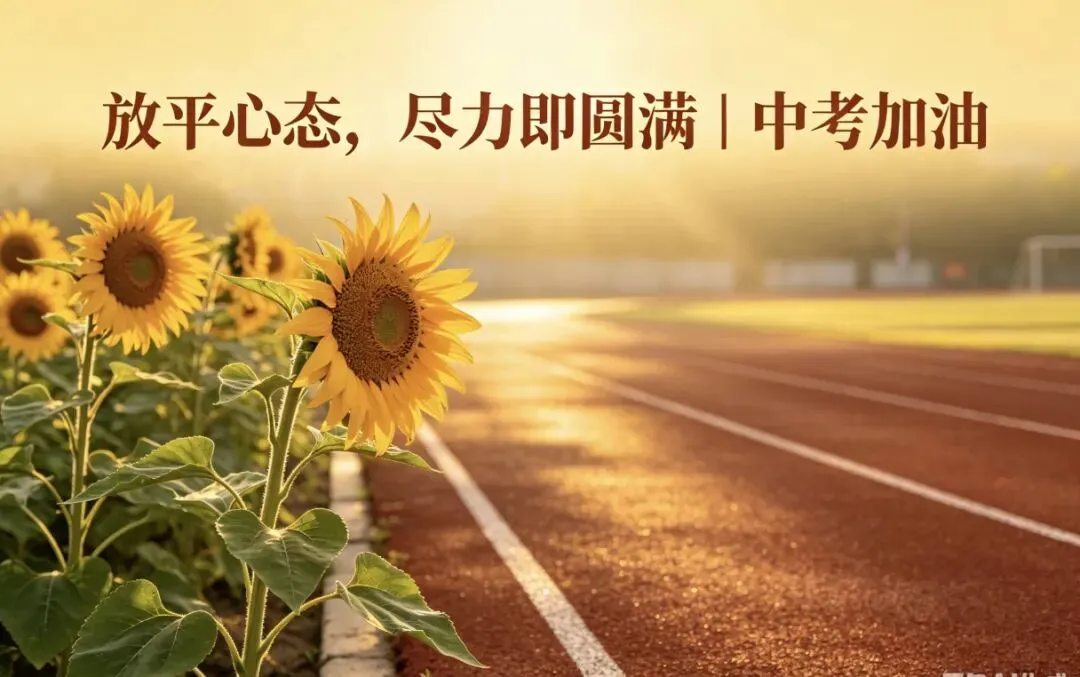中考倒计时:化解双向焦虑,陪孩子从容赴考 第4张 中考倒计时:化解双向焦虑,陪孩子从容赴考 第4张