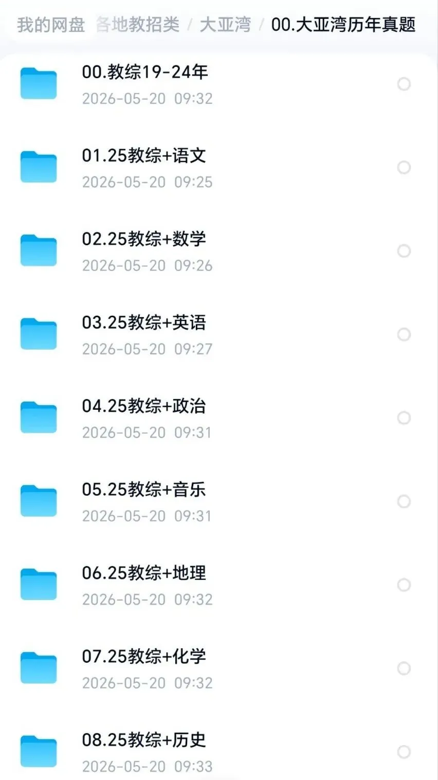 26惠州大亚湾教招真题刷起来教综+学科都有 第3张