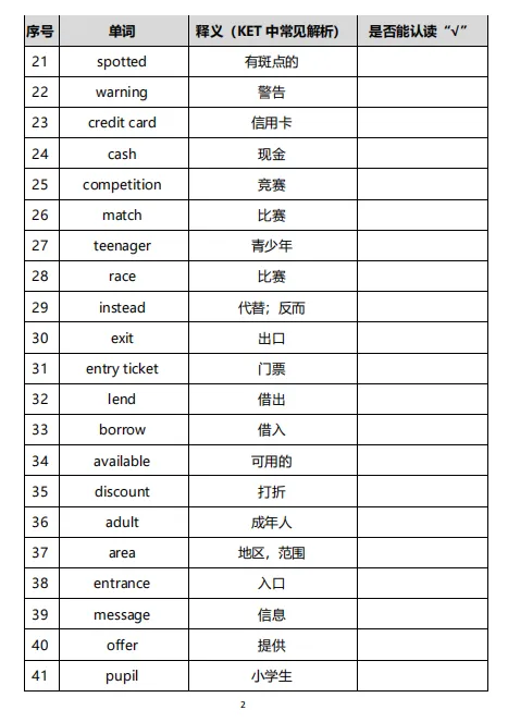2026KET真题免费领!真题+KET语法时态+必背词汇!附KET课程辅导! 第6张 2026KET真题免费领!真题+KET语法时态+必背词汇!附KET课程辅导! 第6张