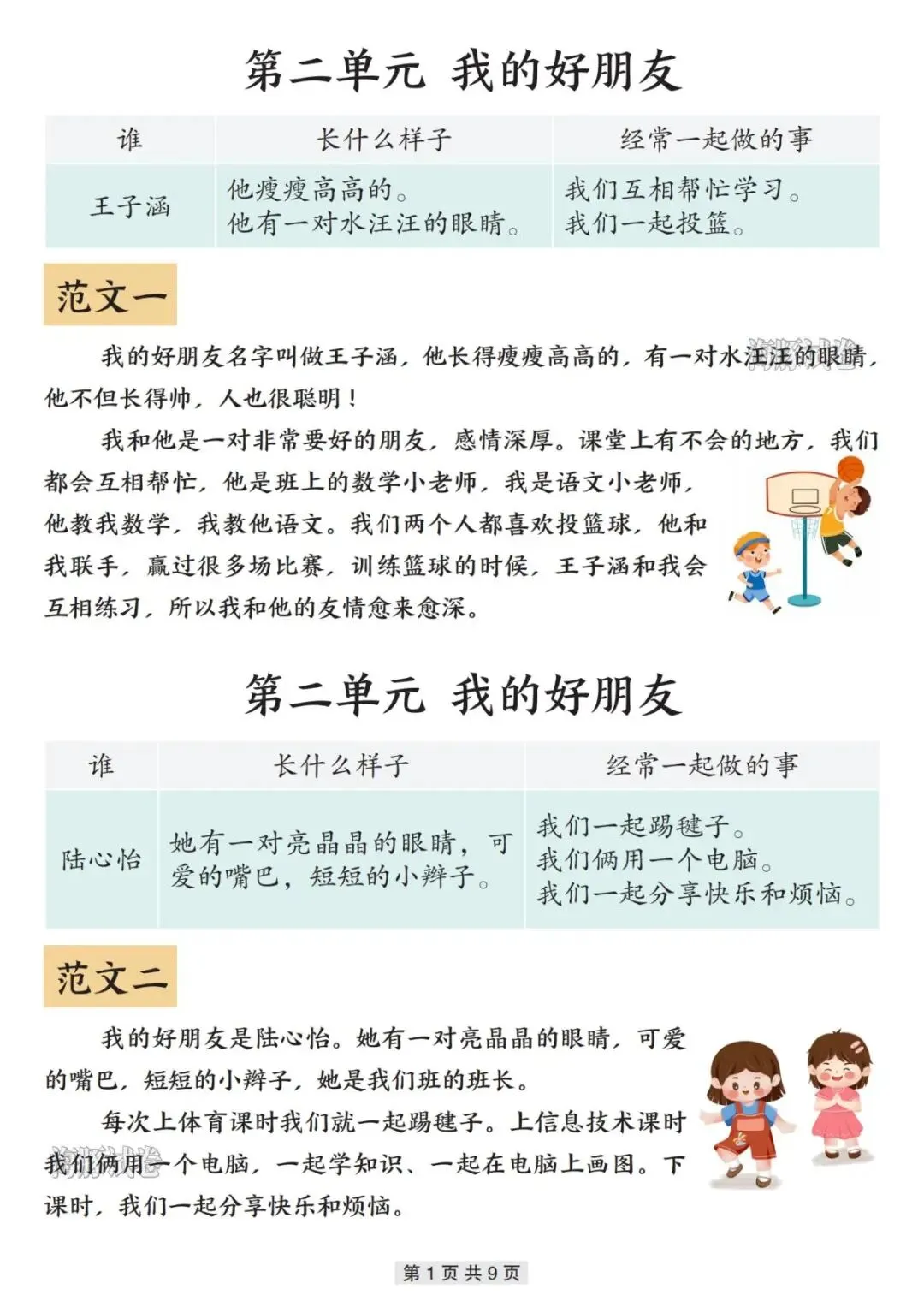 【海豚试卷】二年级(下)语文全册写话同步优秀范文(可收藏打印) 第4张