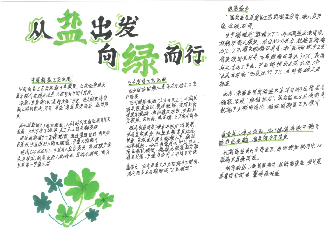 当《天工开物》遇上化学中考复习课——我们的“寻味黑井”项目式学习之旅 第91张