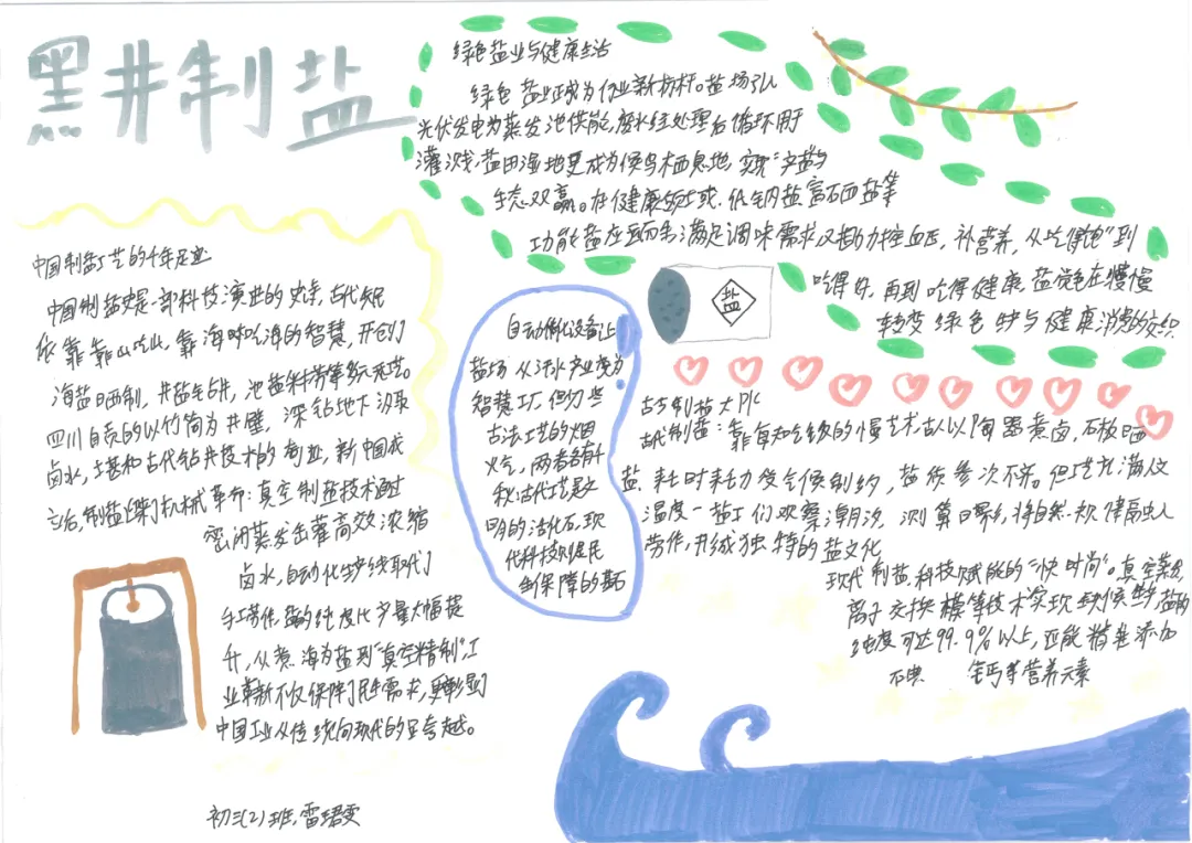 当《天工开物》遇上化学中考复习课——我们的“寻味黑井”项目式学习之旅 第108张