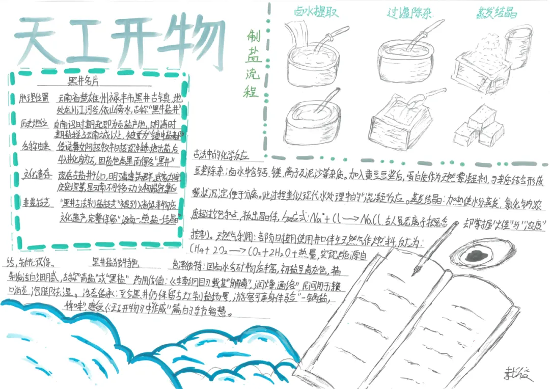 当《天工开物》遇上化学中考复习课——我们的“寻味黑井”项目式学习之旅 第156张