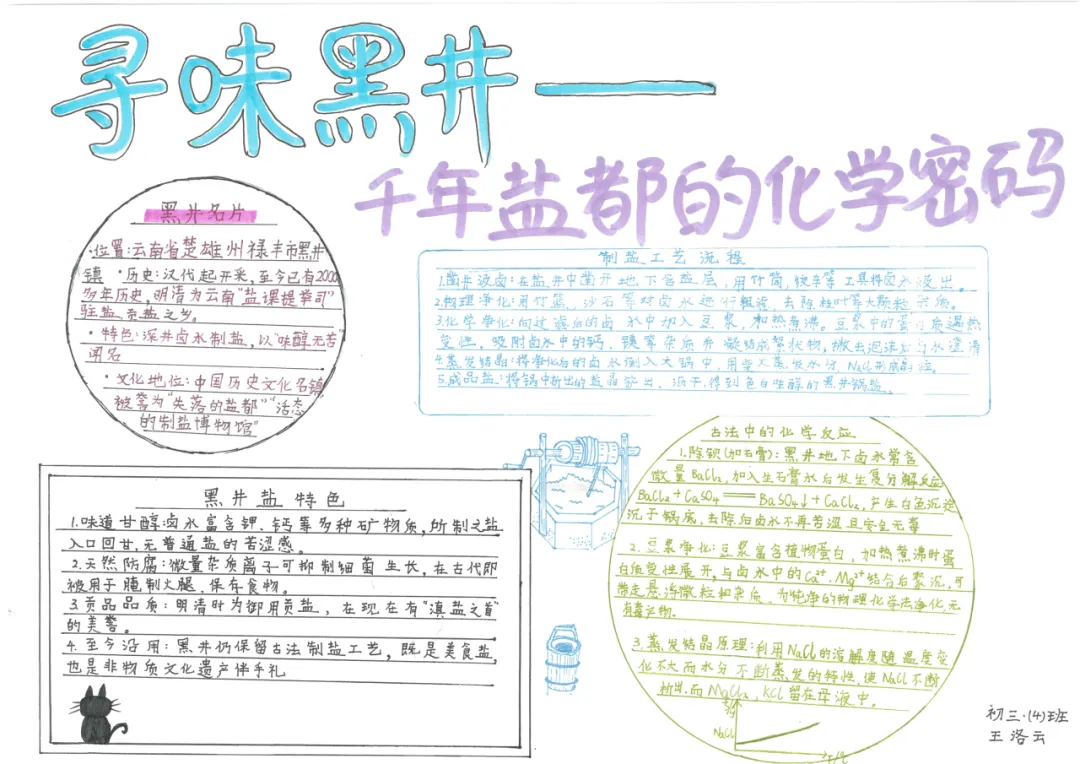当《天工开物》遇上化学中考复习课——我们的“寻味黑井”项目式学习之旅 第164张