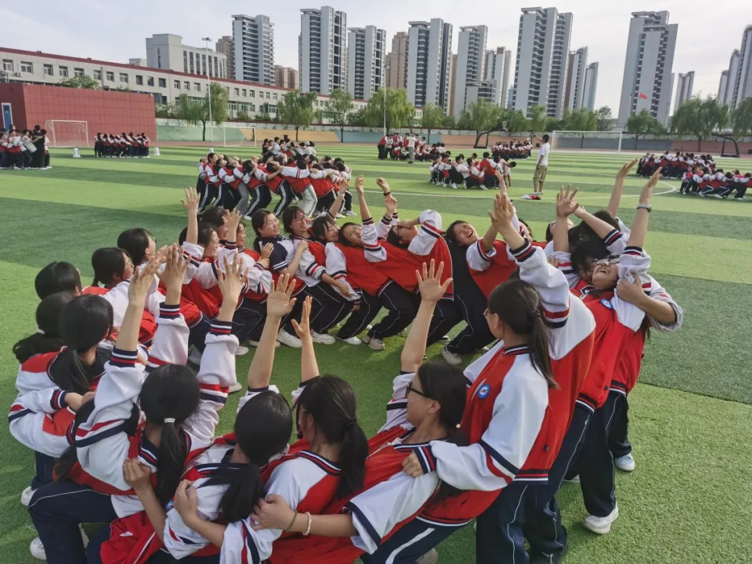 逐梦中考,悦动青春——榆林实验中学九年级趣味运动会 第2张